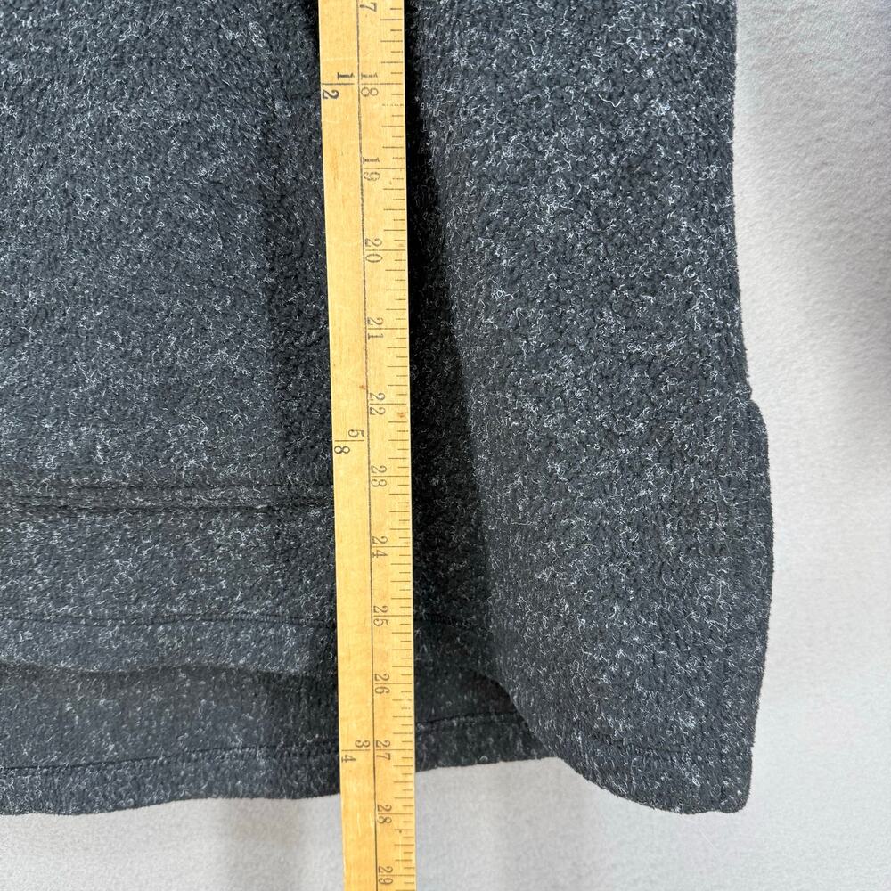Nike Therma Fleece Women's M Black Gold Sweatshirt Cowl Neck Pullover Athleisure - Picture 10 of 10